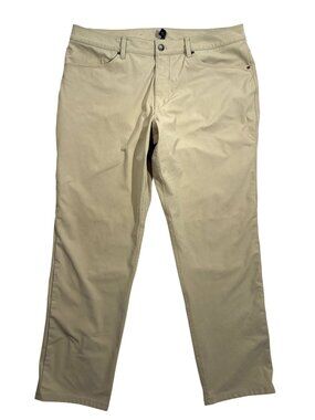 Lululemon ABC Classic-Fit Trouser Warpstreme khaki Mens Pants stretch comfort